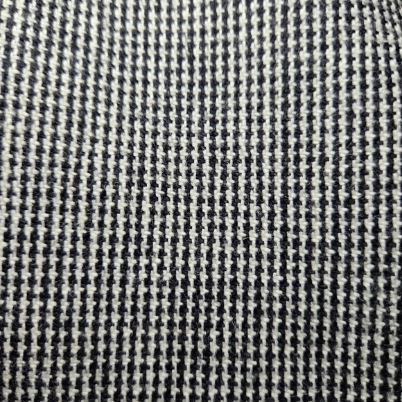 Dumas Vintage Houndstooth/Velvet Collar Blazer Women's Sz 18 Wool USA 1980s - Picture 4 of 8